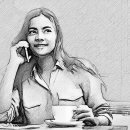 연필스케치 이미지