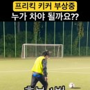 다섯명의 후보 중 프리킥 키커로 가장 적합한 사람은? gif 이미지