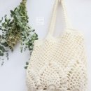 코바늘 그물가방뜨기 * 손뜨개 네트백 * 수원 분당 뜨개질수업 이미지