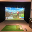 골드스크린 골프연습장 이미지