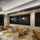 동읍340 | 데코인홈 동읍 커튼 블라인드, 주남팥집 카페, 분위기를 결정지어주는 블라인드 시공후기