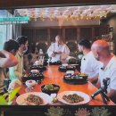 두부우엉조림, 수박즙열무김치,화채, 칡순무김치 이미지