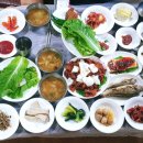 강진군 병영면 설성식당 강진반값여행 착어플 기본상 홍어 추가