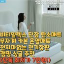 비티솔루션 | 비티일렉스 단잠 탄소매트 무자계 카본 온열매트 전자파없는 전기장판 캠핑 싱글 추천(단독 최저가 7만원!)