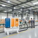 광주지역건설산업노동조합 | 광주 평동산업단지 포장설비 공장 스크류 인버터 콤프레샤 30마력 실링·커팅·밸브 실린더