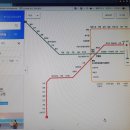 대구 지하철 노선표 이미지