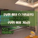 ​부산 하단 무인 스크린골프 썬스크린골프 가격 및 솔직 방문기 지역화폐 고유가지원금 가능