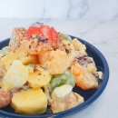 운림골농원(달달한레시피) | 정담아농원 부사사과 리뷰 역대급 아삭함! 과일사라다 만들기까지 한 번에 정리