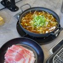 전골과  삼겹살 | 창원 중동 유니시티 맛집 육더미 전골에 삼겹살까지