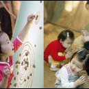 어린이붓글씨 이미지