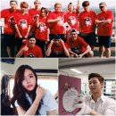 [14.06.18] 박서준-한보름-박지빈-이현우, 붉은 악마 변신? 단체 응원샷 공개 이미지