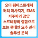 프롭밸런스워킹테라피(자세교정운동) | 오아 웨이스트레쳐 허리 마사지기, EMS 저주파와 공압 스트레칭의 결합으로 보는 현대인 요추 관리...