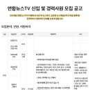 연합뉴스TV 신입 및 경력사원 모집 공고(~12/19) 이미지