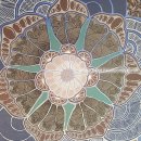 힐링 아트 젠탱글 이미지