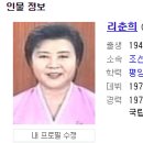 48년간 원톱 아나운서 이춘희(북한 조선 중앙tv 여자 아나운서) 이미지