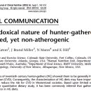 Re:The paradoxical nature of hunter-gatherer diets: meat-based, yet non-atherogenic 이미지