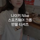 3310 | [나이키 Nike] 스포츠웨어 크롭 반팔 티셔츠 DQ3310-133 내돈내산 구매 후기 여자 여름 코디 추천