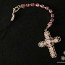 [꽃보다남자] 마키노 츠쿠시 십자가 스트랩 디테일 샷 (Pink) 이미지