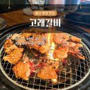 감성글씨와 수제도장(야간) | 울산 병영 맛집 고래갈비 레트로 감성 회식장소 소 돼지갈비 고기집