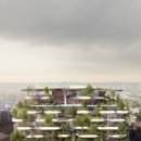 Koichi Takada unveils plant-covered Urban Forest housing high rise for Bris 이미지