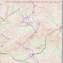 무릉요선 | 백덕지맥 6구간［법흥리 광대평-법흥산성(863m)-761m봉-돌리네지역-아침치］.