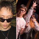 '현아♥' 용준형, '이마 휑' 머리가 많이 날아갔나…4달 만 근황 두건을 쓰고 선글라스를 착용한 모습 이미지