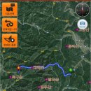 한강기맥 5구간. 먼드래재→ 여무재→ 수리봉→ 대학산→ 진지리고개→ 화방고개