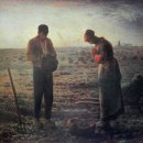 "밀레"(Jean-François Millet)의 "만종"(晩鐘 : L'Angélus ) 이미지