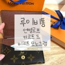 루이비통 엔벨로프 카르트 드 비지트 모노그램 실사용 후기(내돈내산 루이비통 명함지갑·명품 카드지갑...