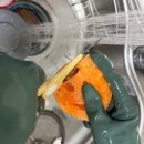 (주)더기발한 | 스크럽대디 신상 스크럽 베이비 한국인 손 사이즈, 세제 없이 사용후기