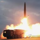 북한, 탄도미사일 발사..美핵항모 입항 '무력시위'(종합) 이미지