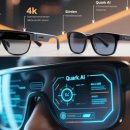 G1시스템 | 스마트안경 쿼크 AI 글래스 S1과 G1 번역과 결제까지!! 도수렌즈 포함 및 교체형 배터리로 스마트폰...