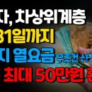 기초생활수급자, 차상위계층 5월31일까지 에너지 열요금(서울에너지공사)에 신청하면 10월에 최대 50만원 지원금 받습니다. 이미지