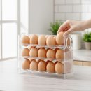 계란만 | 다이소 자동으로 접히는 계란보관함 후기 냉장고 정리 추천