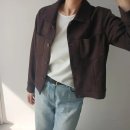 에코미르 | [미샵] 요즘 많이 입던데? 이게 제일 예뻐! 브리티 에코 스웨이드 자켓_가을 겨울 여성 스웨이드 자켓 추천