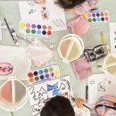 어린이 미술회화 이미지