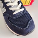 11650-1-10-574 | 뉴발574 뉴발란스 574 포터리 콜라보 네이비 240 사이즈 착용후기 착샷