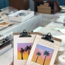 파스텔 | 오일파스텔 드로잉 후기 🌴 야자수 풍경 그리기 수업