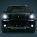 뉴카이엔 프런트 & 리어 디퓨져 에이프런 new cayenne front & rear diffuser 이미지