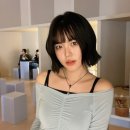 단발머리 이미지