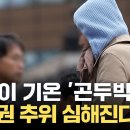 수도권 순식간에 기온 곤두박질 점점 심해지는 영하권 추위 이미지