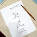 영문캘리모던서체 이미지