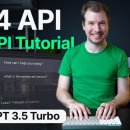 [컴퓨터과학과/참고] Beginners Guide to GPT4 API & ChatGPT 3.5 Turbo API Tutorial 이미지