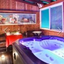 호수가에 펜션 이미지