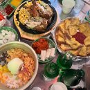 장자보공원 | 조례동 맛집 검댕집 / 포차 분위기 레트로 술집 / 전기 통닭구이 / 프렌치 토스트 / 눈꽃 옛날 팥빙수 후기