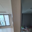 주안캐슬앤더샵에듀포레 | 인천 주안 캐슬앤더샵 에듀포레 문선 벗겨진 필름 수리 99% 동일한 필름으로 자연스럽게