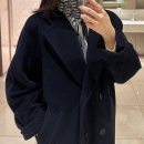 네이비마린 | [막스마라/MAXMARA] 마담 MADAME 울트라마린/네이비 코트 IT40 사이즈 구매 후기