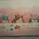 삼손 빅, 사쿠라 바쿠신 오, 신코 윈디 생일 팬아트 이미지