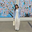 와이드 벌룬팬츠 여성셔츠 런던다다 여름 슬랙스 코디
