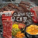 평촌지하 | 평촌 우대포 소고기 소갈비 맛집 메뉴후기, 주차